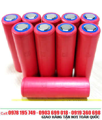 Sanyo NCR18650GA; Pin sạc Lithium 3.7v Sanyo NCR18650GA 3350mAh dòng xả 10A chính hãng